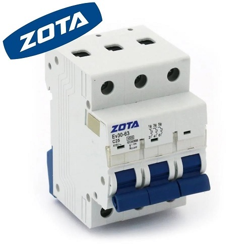   Ev30-63 3P 4.5kA 32A C   ZOTA