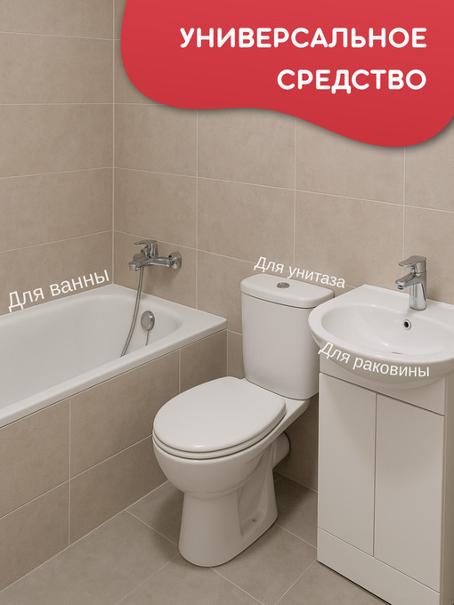 Средство для устранения засоров Товарищ - 1шт