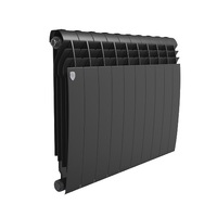 Радиатор биметаллический Royal Thermo BiLiner new/Noir Sable 500 10 секций