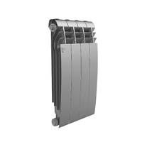 Радиатор биметаллический Royal Thermo BiLiner new/Silver Satin 500  4 секции